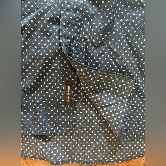 Michael Kors Mens button down shirt Sz XL extra large - Picture 3 of 6
